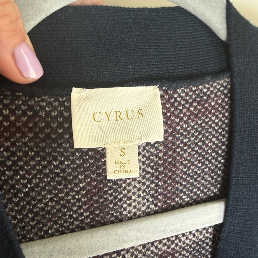 Cyrus plaid cardigan sweater • Women’s small - Picture 4 of 6
